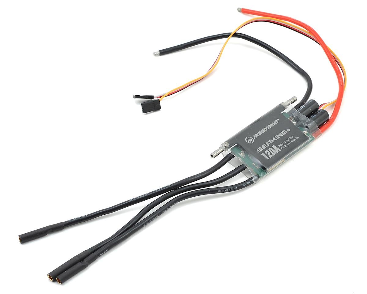 Hobbywing SEAKING PRO 120A Brushless Marine ESC [HWA30302361]