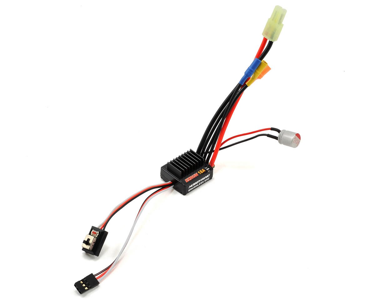 Hobbywing EZRun 18A Sensorless Brushless ESC [HWA81010020] - AMain Hobbies