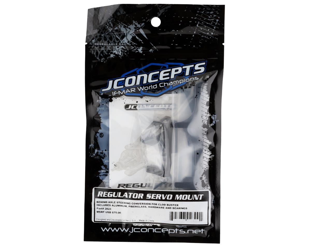 JConcepts Regulator Servo Mount & BAS Steering Kit (Clod Buster ...