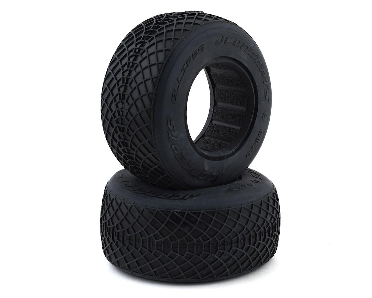 JConcepts Ellipse Short Course Tires (2) (Green) [JCO3200-02] - AMain ...