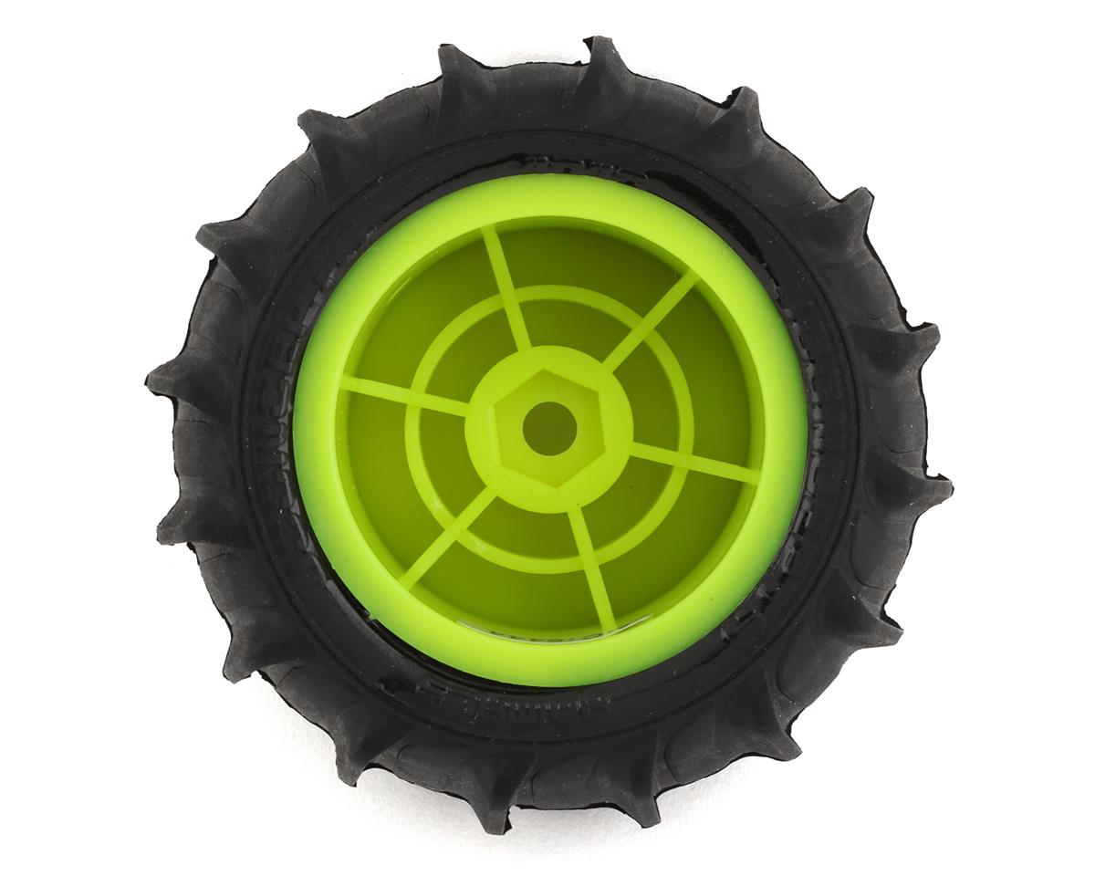 JConcepts Mini-T 2.0 Animal Pre-Mounted Rear Tires (Yellow) (2) (Green ...