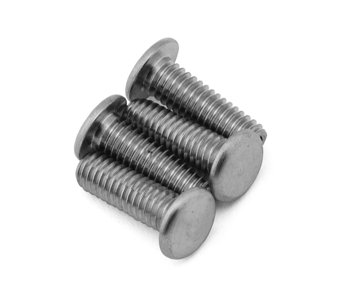 J&T Bearing Co. 4x12mm Premium Flat Titanium Droop Screw Set [JTB