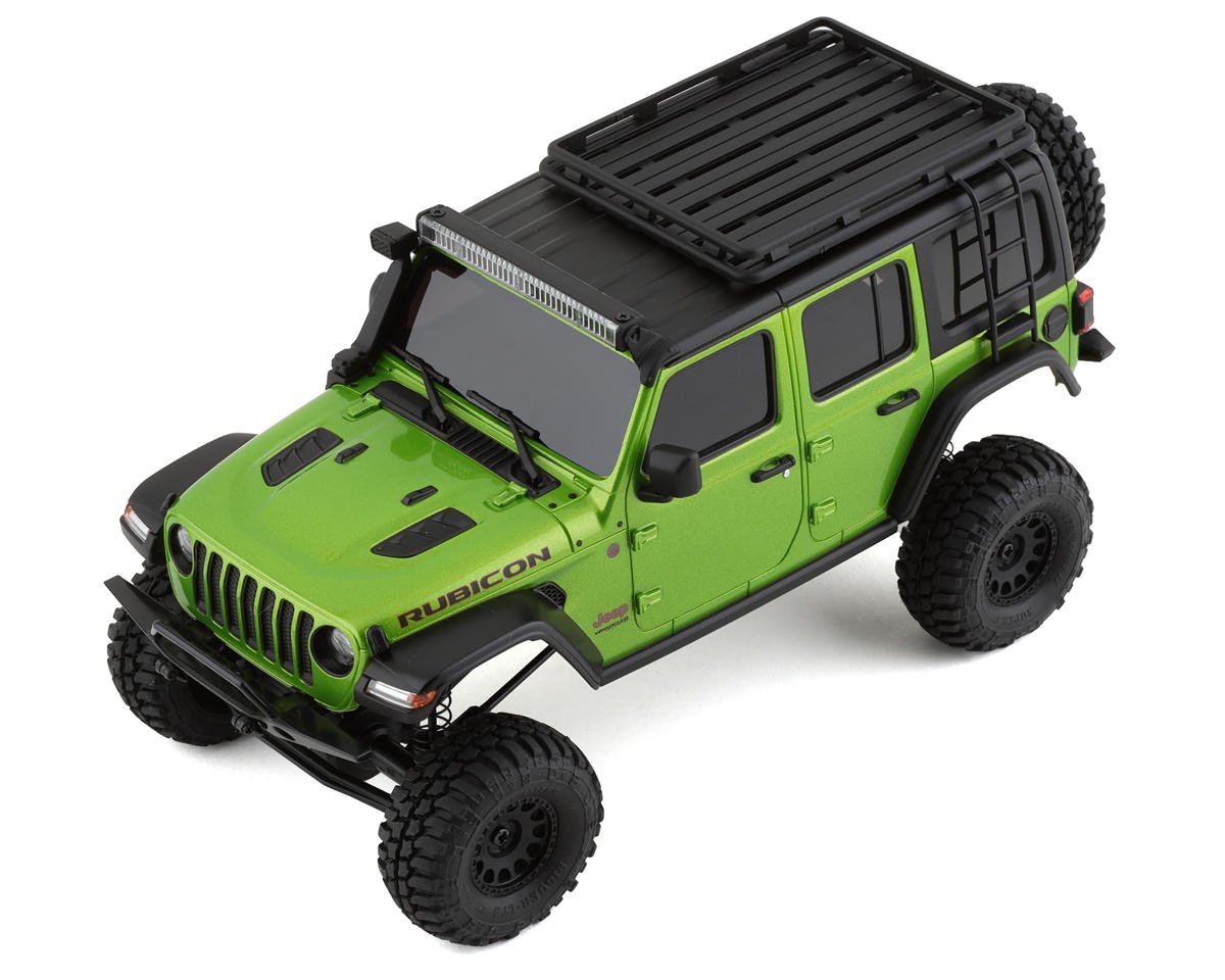 Kyosho MX-01 Mini-Z 4X4 Readyset w/Jeep Wrangler Rubicon Body (Green) & 2.4GHz Radio