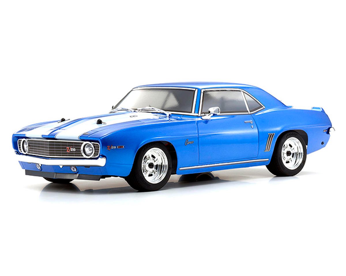 Kyosho Fazer Mk2 FZ02L 1969 Chevy Camaro Z/28 ReadySet Muscle Car (Le Mans  Blue) [KYO34418T1]