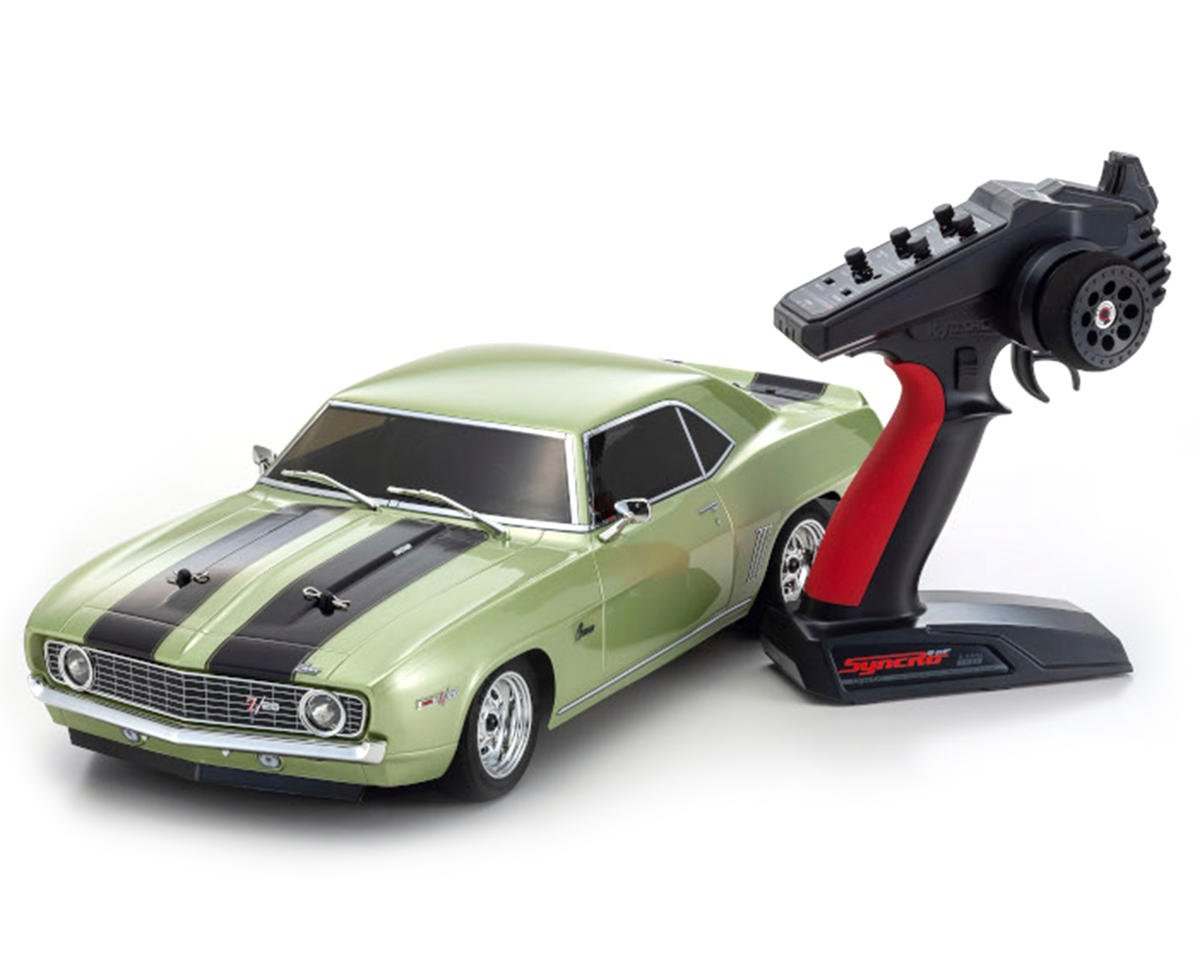 Kyosho Fazer Mk2 FZ02 1969 Chevy Camaro Z/28 ReadySet (Frost Green)  [KYO34418T2]