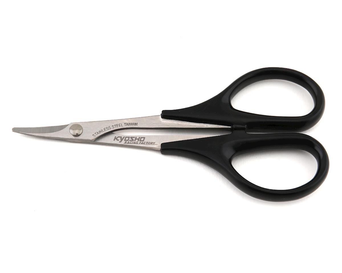 Kyosho KRF Stainless Curved Lexan Body Scissors [KYO36262B] - AMain Hobbies