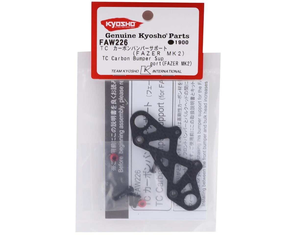 Kyosho Fazer MK2 TC Carbon Bumper Support [KYOFAW226] - AMain Hobbies