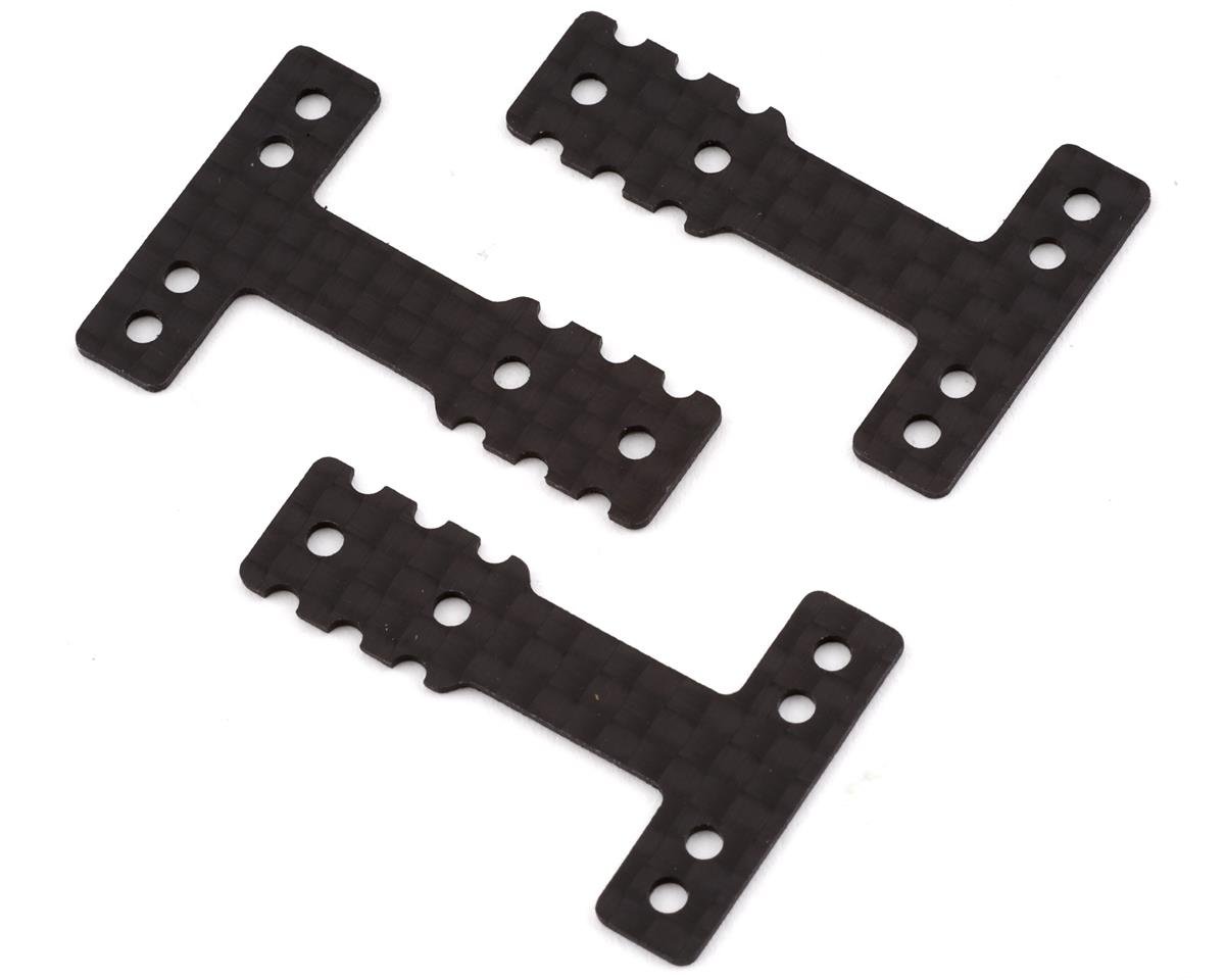 Kyosho RM/HM-Type Carbon Rear Suspension Plate Set (Soft) [KYOMZW404S]