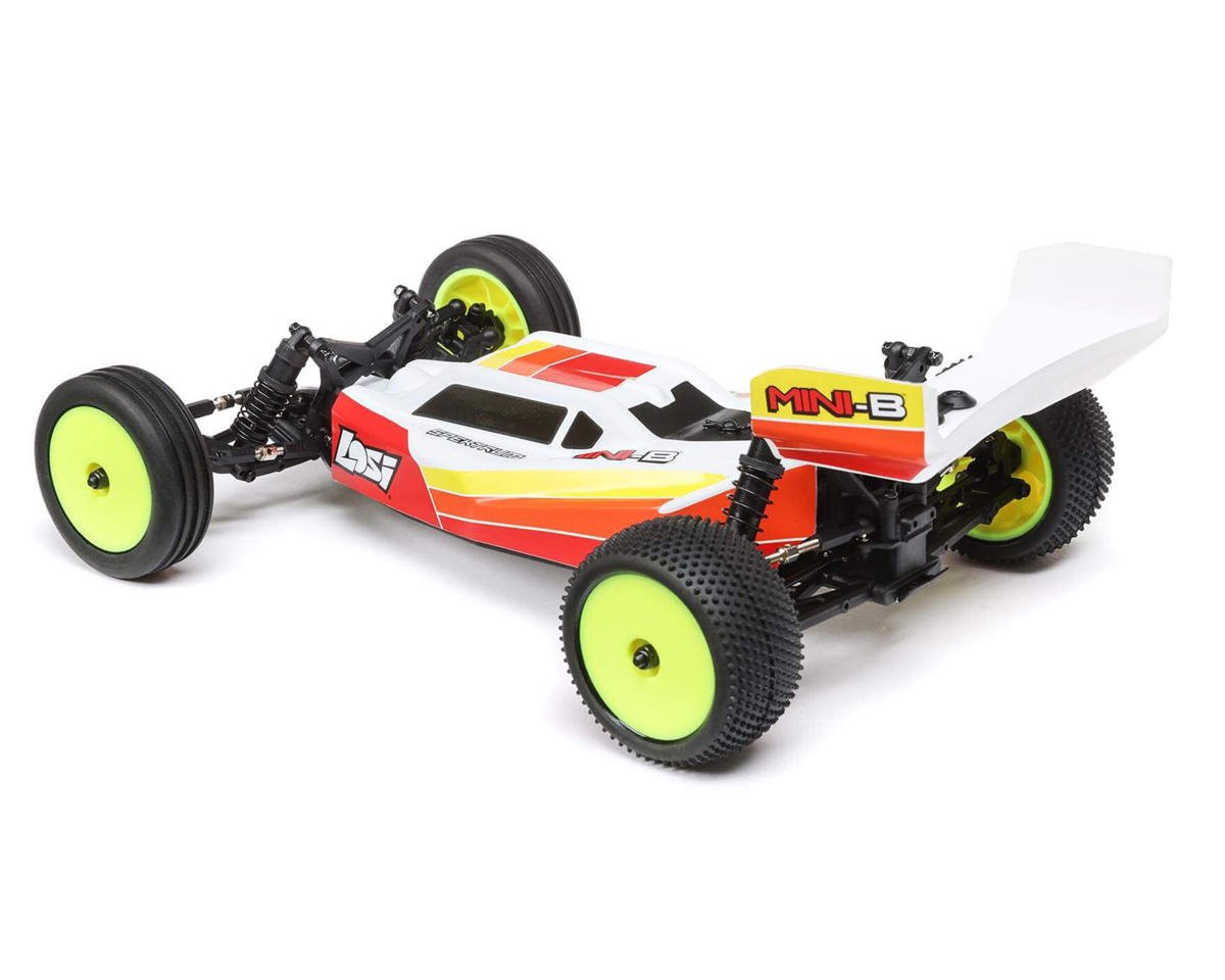 Losi Mini-B 1/16 RTR Brushless 2WD Buggy (Red) [LOS01024T1] - AMain Hobbies