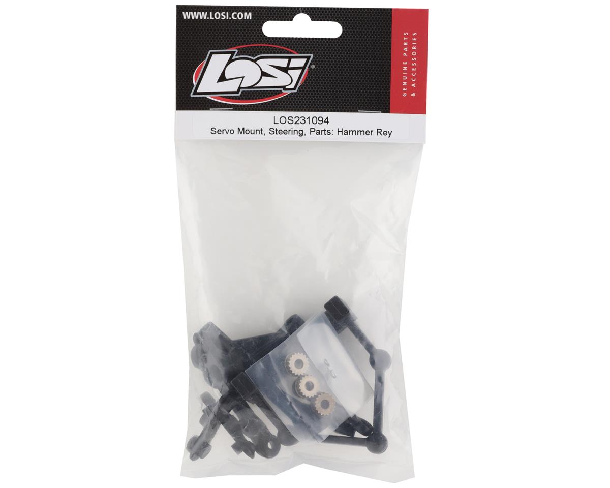 Losi Hammer Rey Servo Mount & Steering Parts [LOS231094] - AMain Hobbies