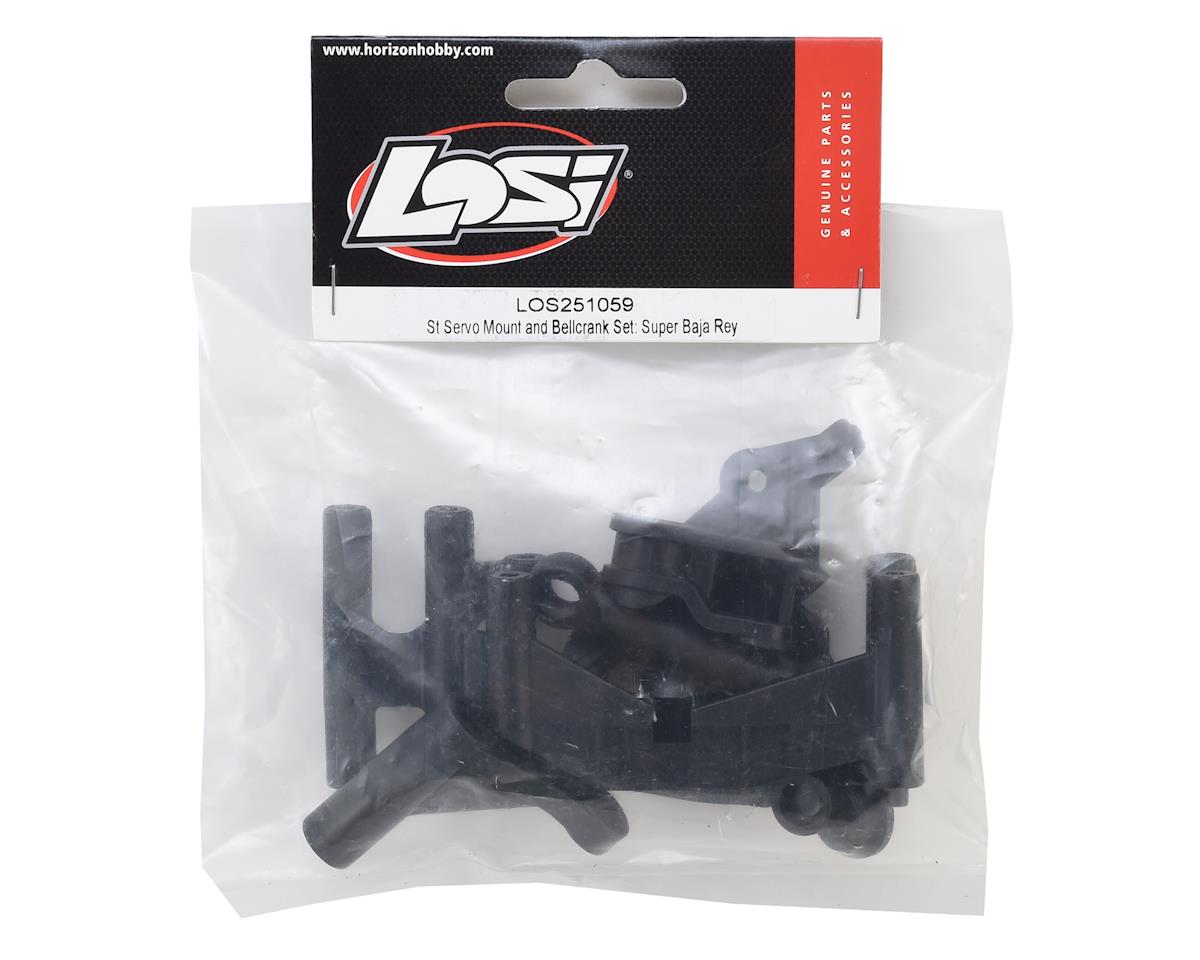 Losi Super Baja Rey Servo Mount & Bellcrank Set [los251059] - Amain Hobbies