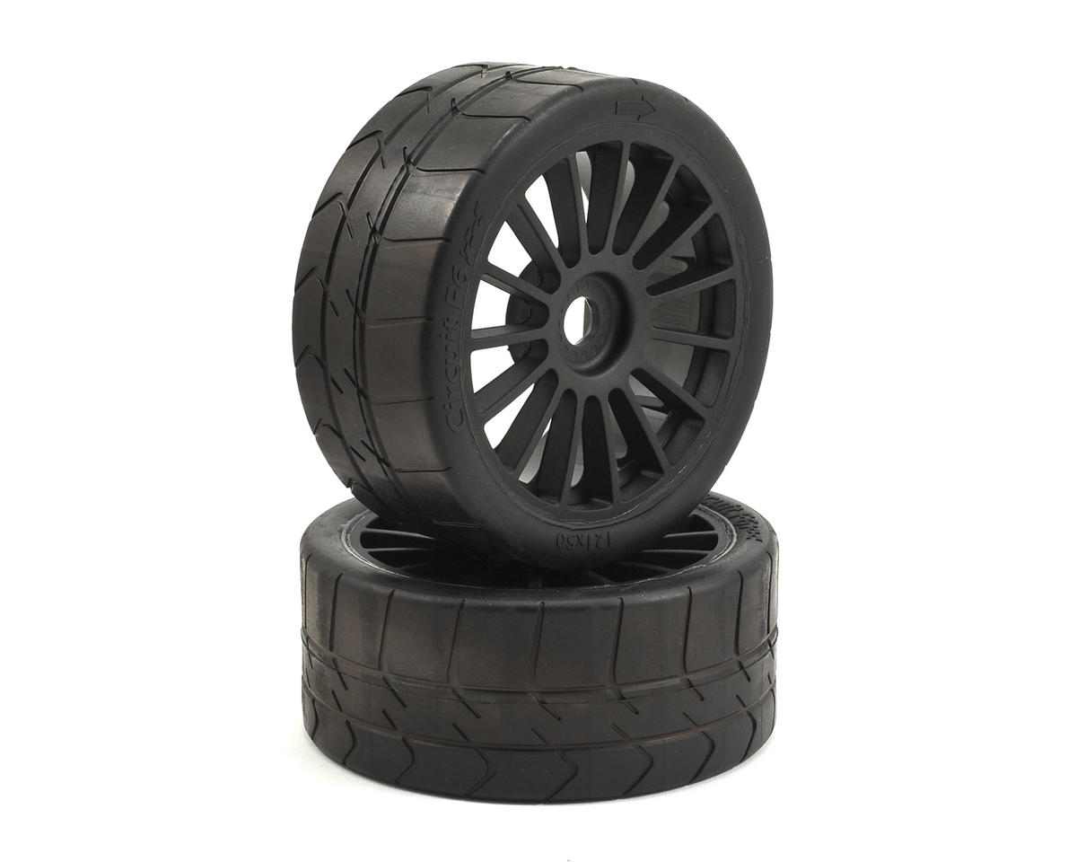 Losi 6IX Long Wear Pre-Mounted Tire Black Wheel (2) [LOS45009] - AMain ...