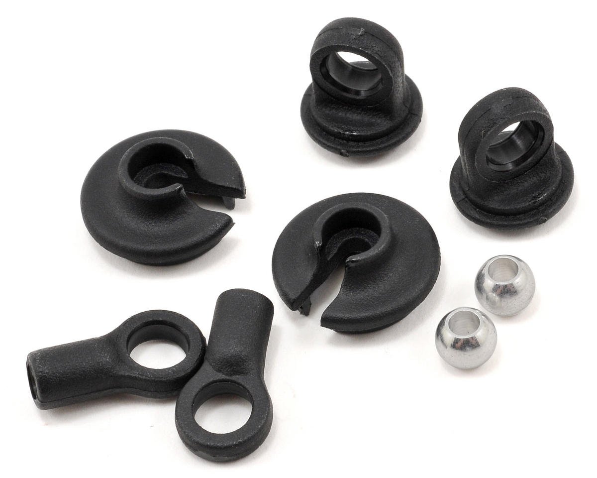 Losi Shock Cap, Spring Retainer & Shock End Set [LOSB1916] - AMain Hobbies