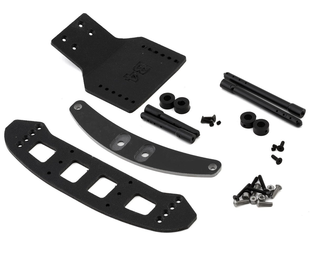 McAllister Racing RC10B4 Front & Rear Late Model Body Mounting Kit ...