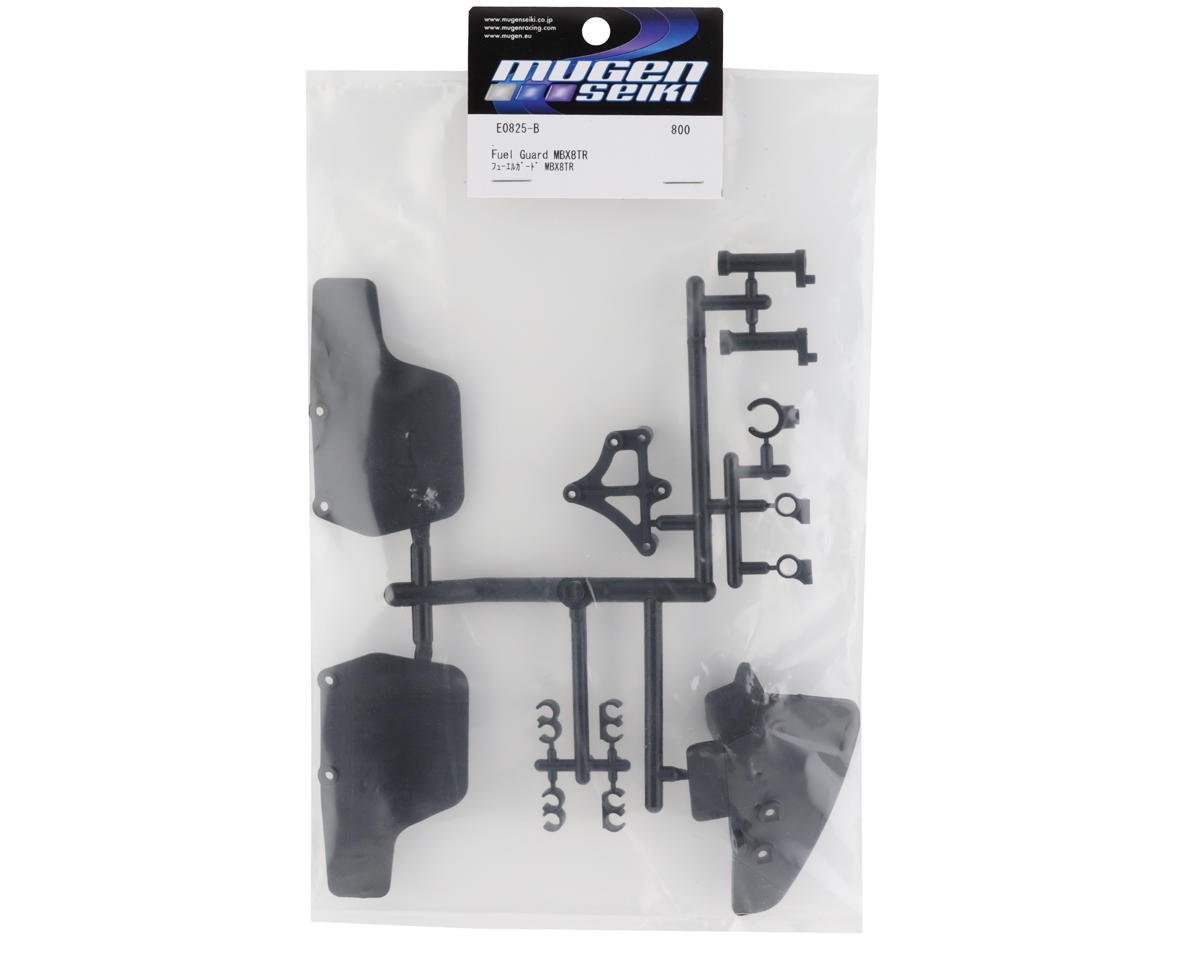 Mugen Seiki MBX8TR 1/8 Nitro Truggy Fuel Splash and Mud Guard Set ...