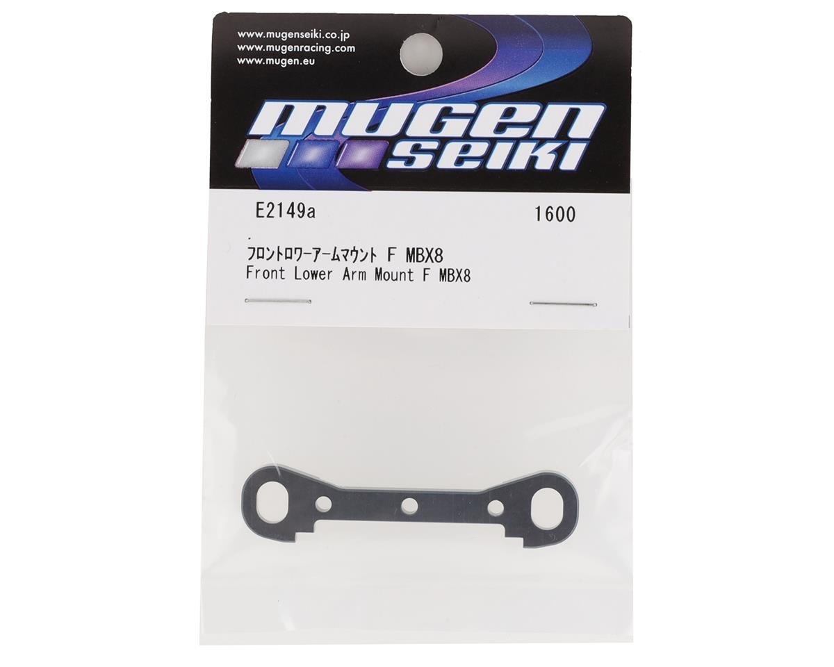 Mugen Seiki MBX8R Aluminum Front/Front Lower Arm Mount [MUGE2149A ...