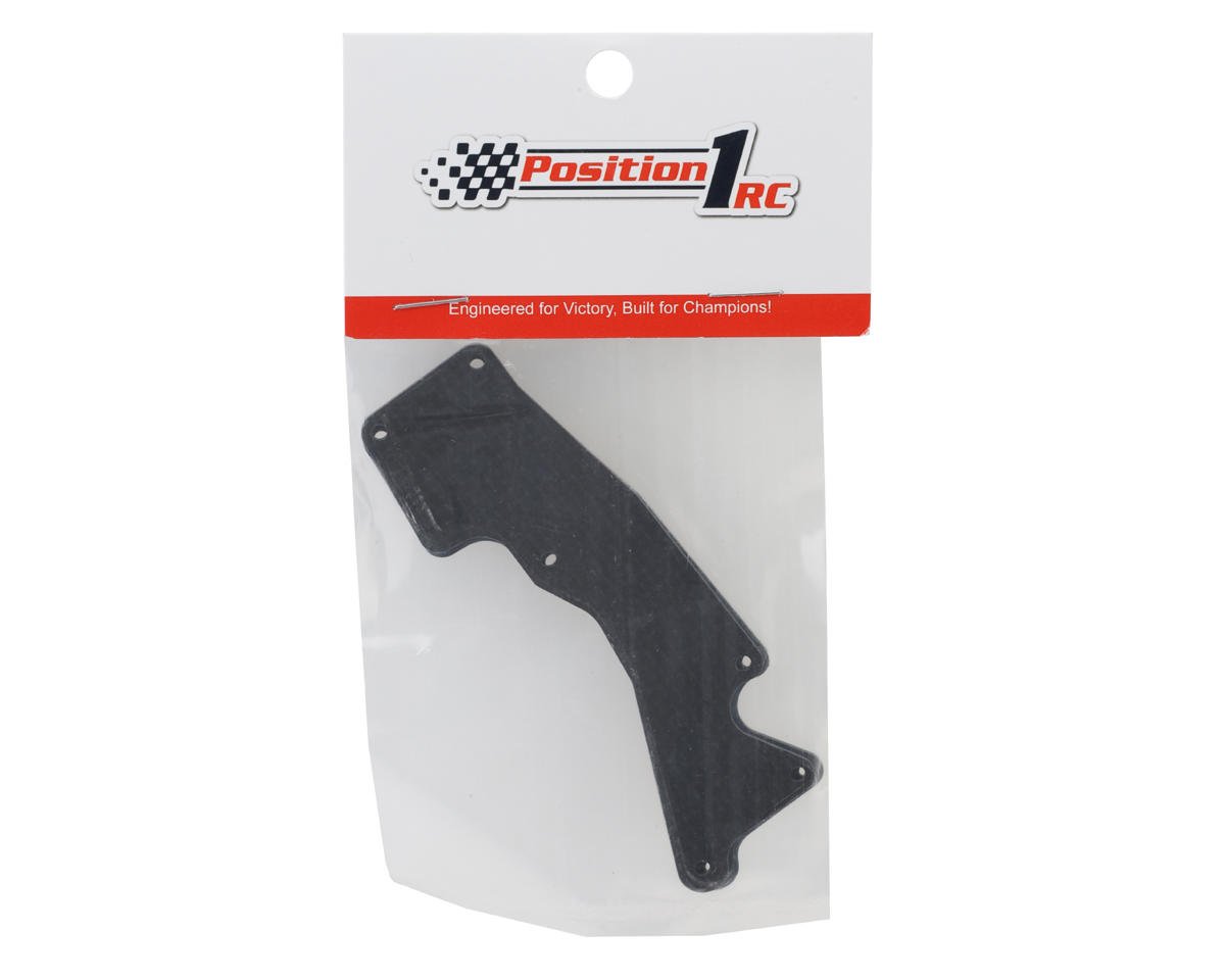 Position 1 RC TLR 8IGHT-XT/XTE Carbon Fiber Front Arm Inserts (2 ...