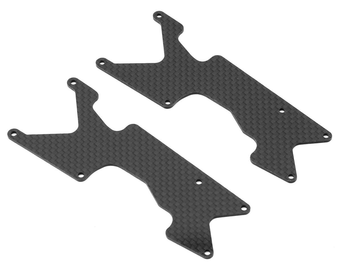 Position 1 RC TLR 8IGHT-XT/XTE Carbon Fiber Rear Arm Inserts (2 ...