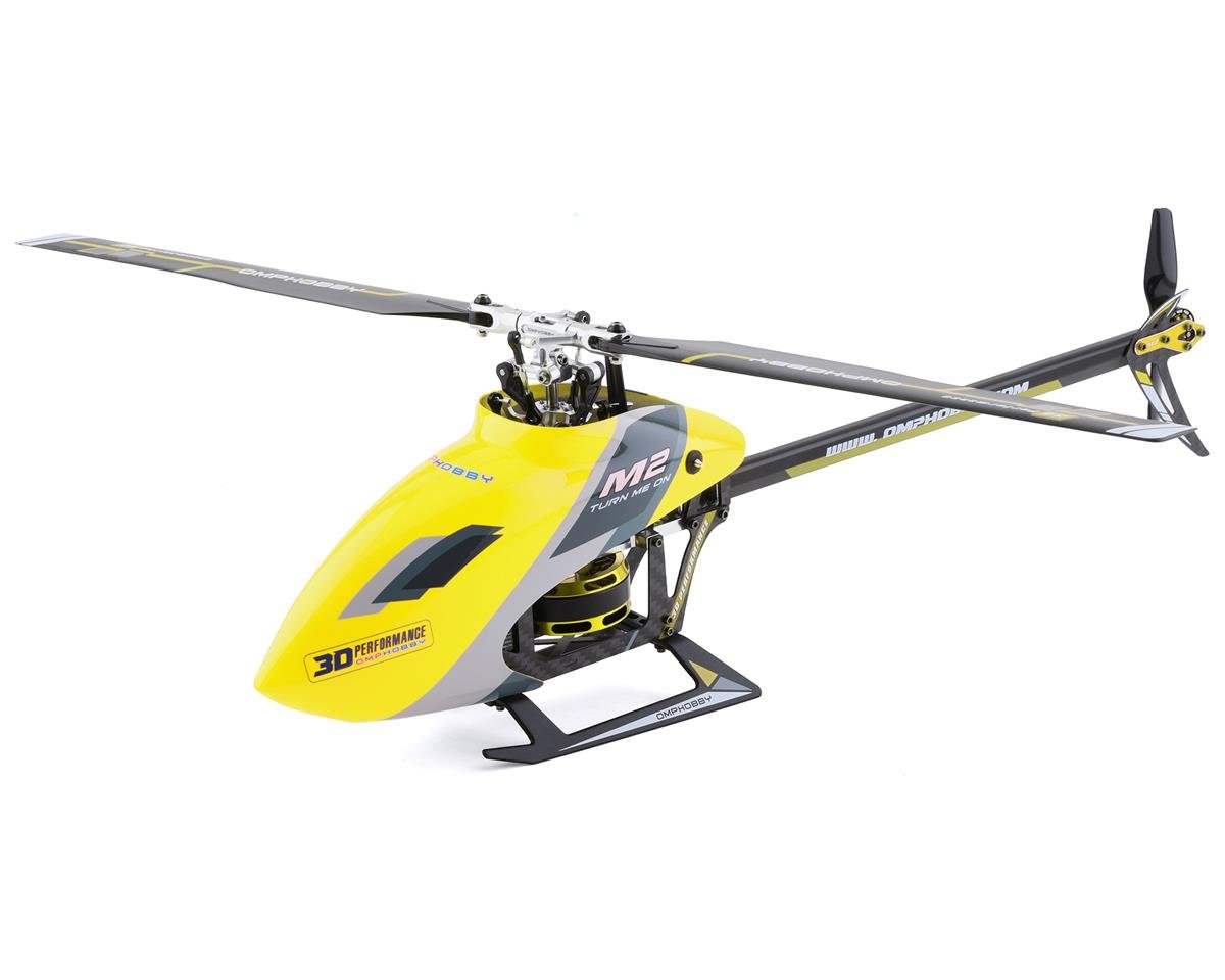 OMPHobby M2 EVO BNF Electric Helicopter (Yellow) [OMP-M2-EVO-Y]