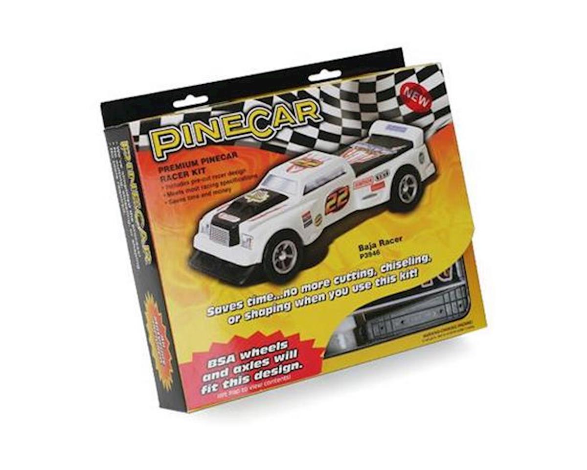 Pinecar Deluxe Car Kit, Deluxe Pinewood Derby Kit