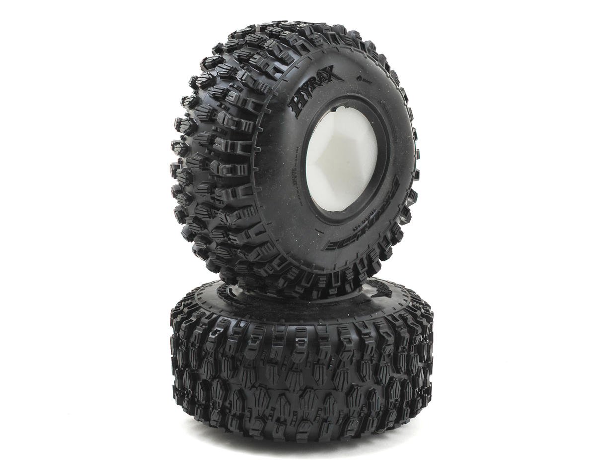 4Stk RC 2.2 Crawler Mud Terrain Super Grip Reifen Tire OD 145mm/5.7in Soft Foam