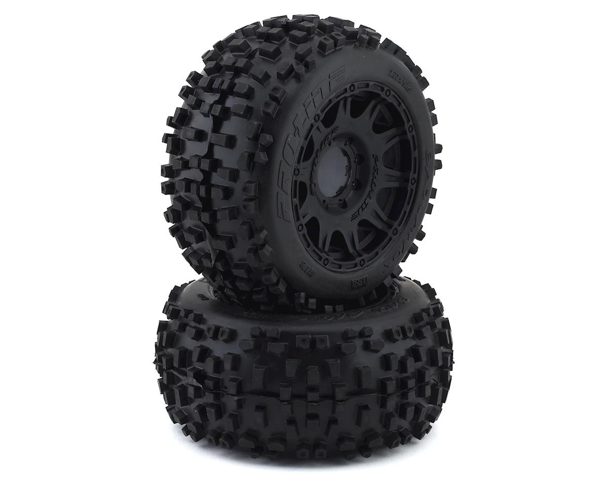 Pro-Line Badlands 3.8 Pre-Mounted Truck Tires with Raid Wheels PRO1178-10