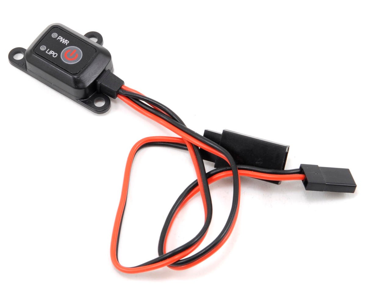 Genuine Power Switch MCU on/Off Controlled for LiPo Ni MH Battery Voltage RC Car Quick Arrive 