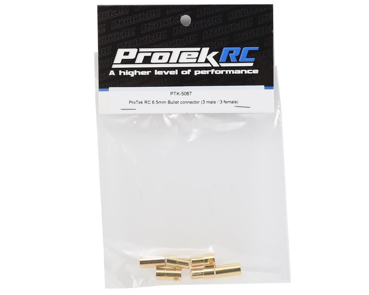 ProTek RC 6.5mm Bullet Connector (3 Male/3 Female) [PTK-5067] - AMain ...