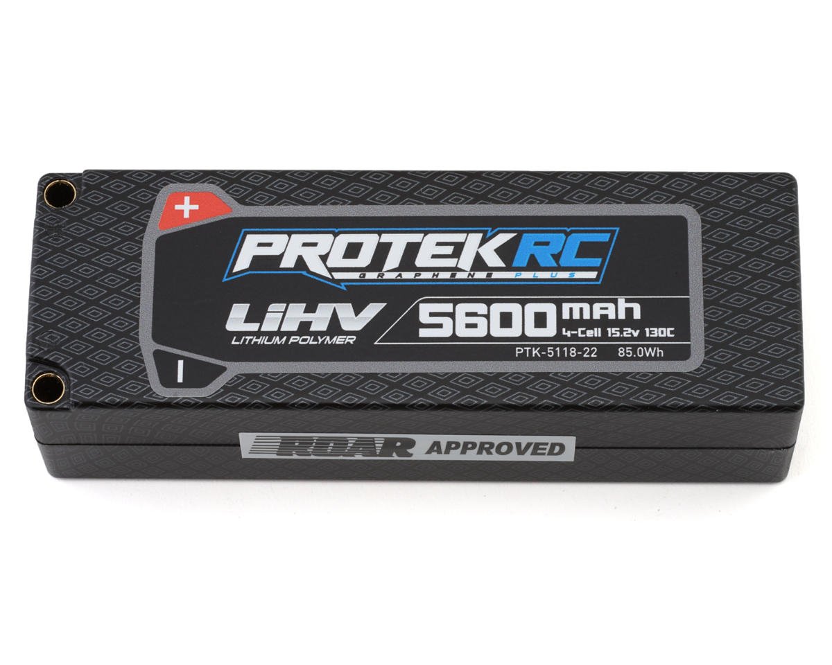 ProTek RC 4S 130C Low IR Silicon Graphene HV LCG LiPo Battery 15.2V/5600mAh