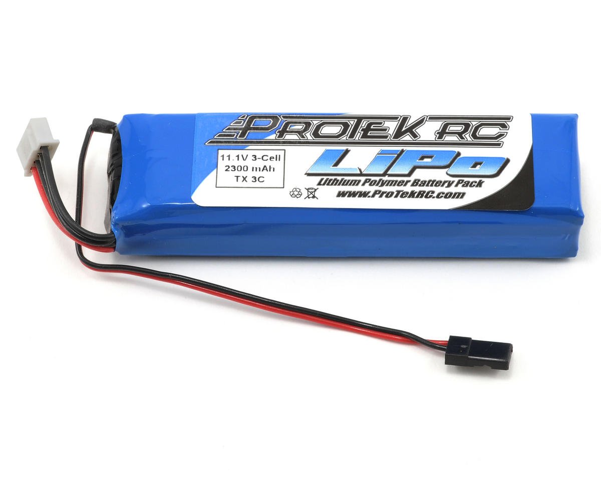 Protek Rc Li Poly Kojr Car Transmitter Battery Pack 111v2300mah Ptk Lp Ctxj2300 3s 0168