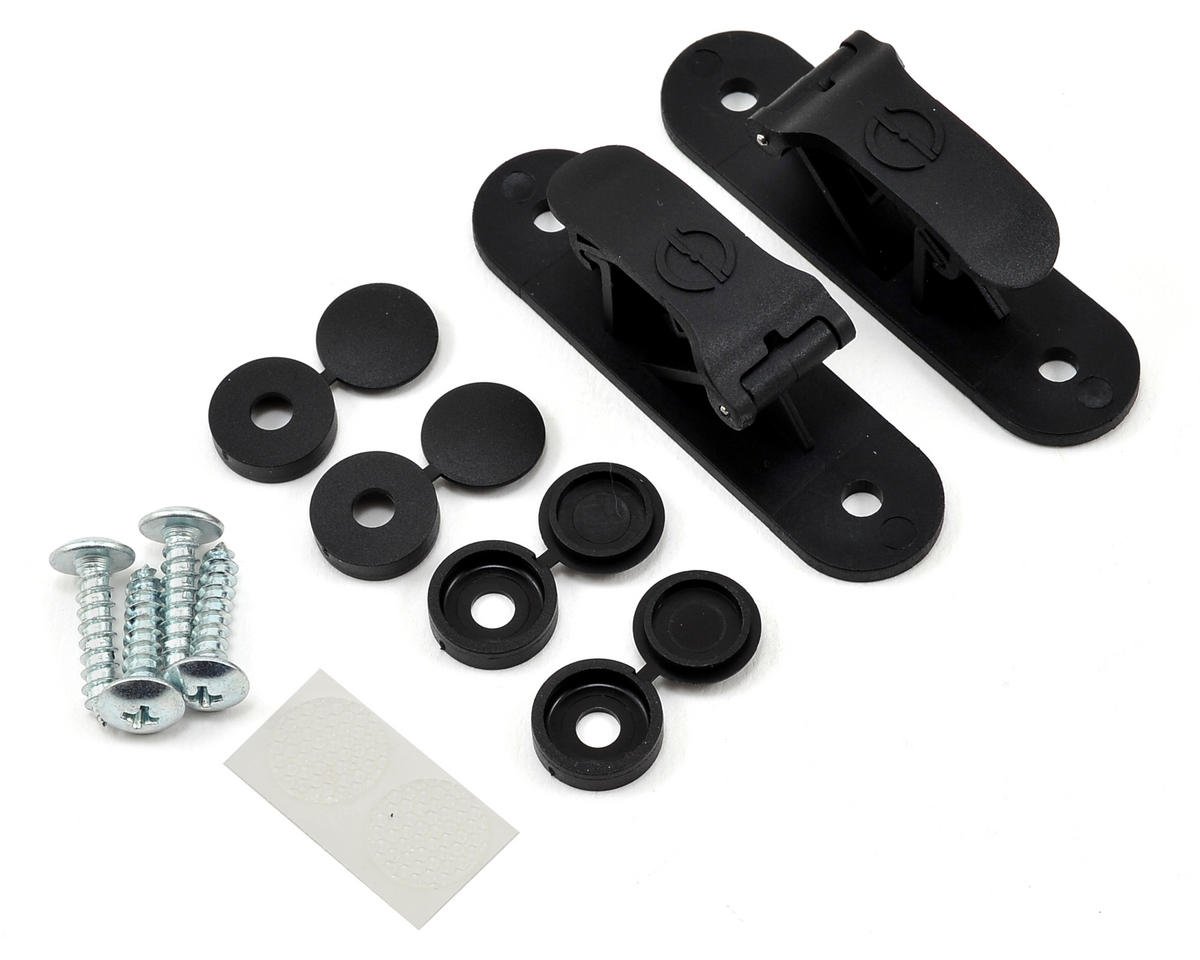 Random Heli Goblin 630/700/770 Low Profile Skid Clamp Assembly (Black ...