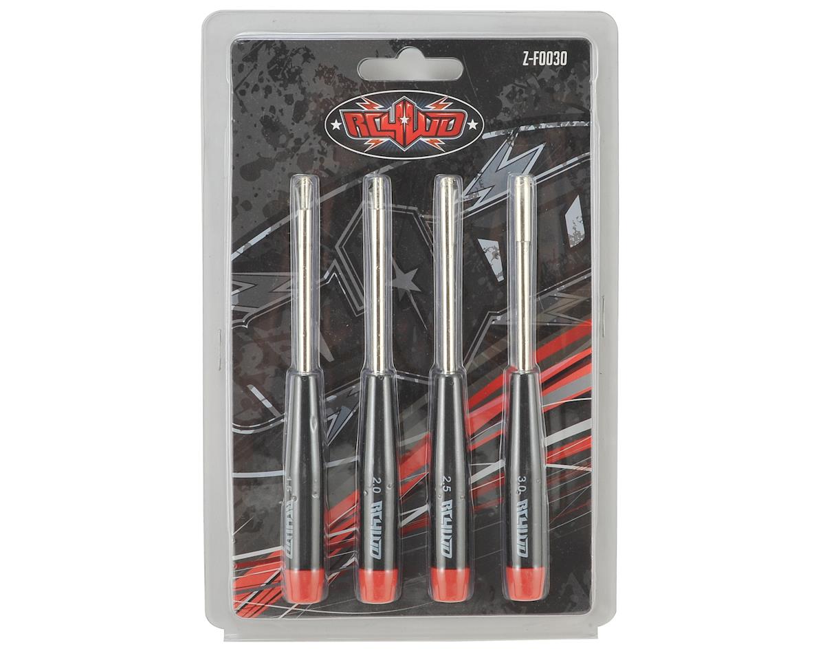 RC4WD Precision Metric Hex/Nut Driver Set (4) [RC4ZF0030] - AMain Hobbies