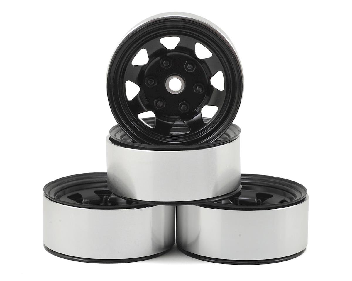 SNOWINSPRING 4PCS 76mm 1.55 Metal Beadlock Wheel for 1/10 RC