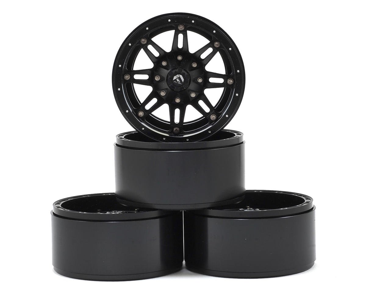 Details about   4P 2.2" Wheel Rim BEADLOCK Super Swamper Rocks Tires For RC Model Buggy Crawler 