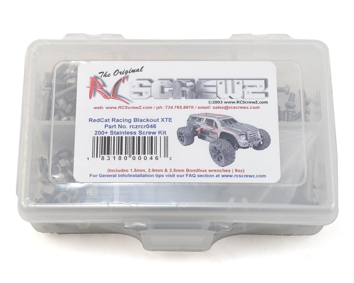 RCScrewZ RedCat Racing Blackout XTE RTR/Pro Stainless Steel Screw Kit rcr046