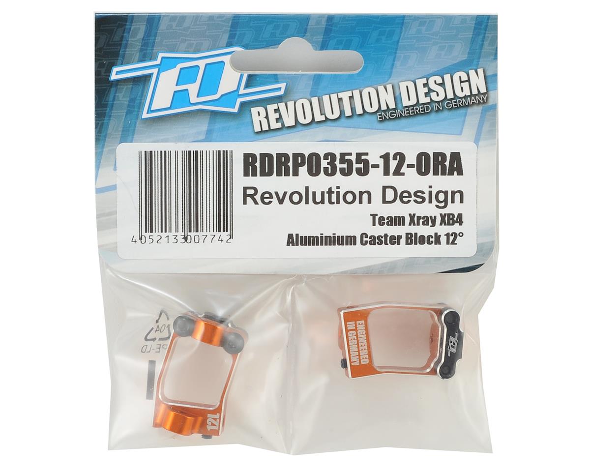 Revolution Design XB4 Aluminum Caster Block (12°) [RDRP0355-12-ORA ...