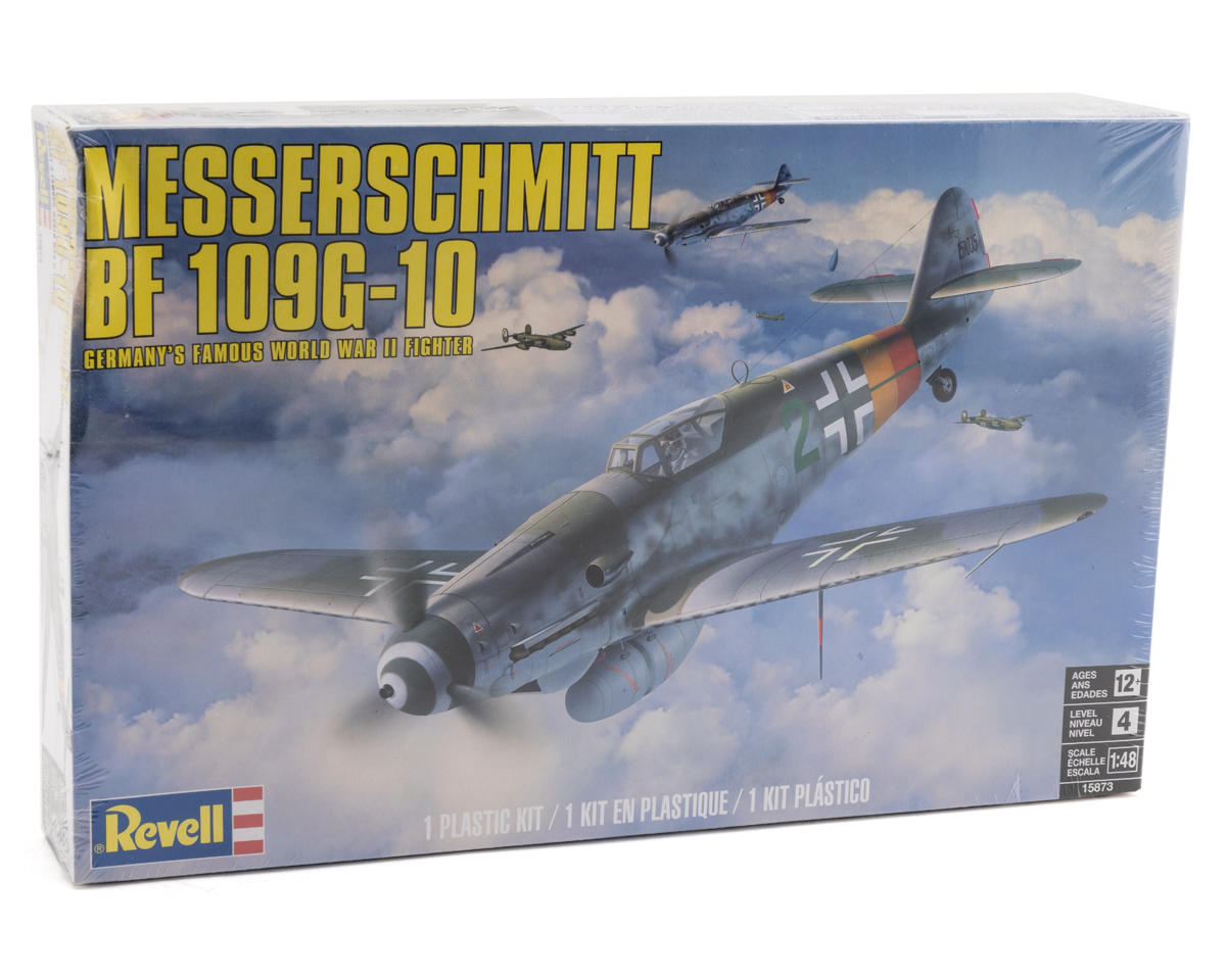 Revell 1/48 Messerschmitt Me-109G Plastic Model Kit [RMX158739090 ...