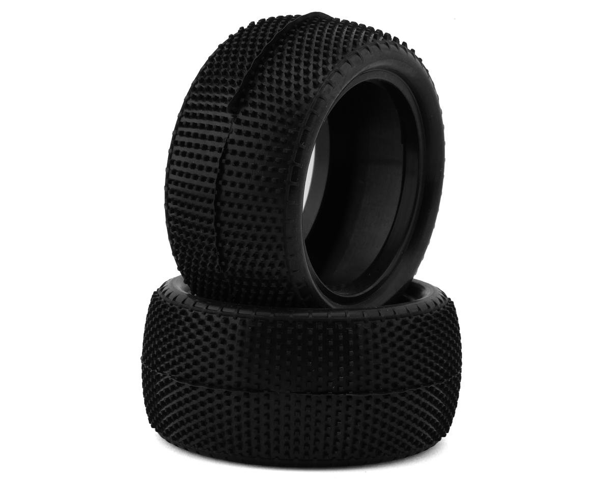 Raw Speed RC Rewind 2.2inch 1/10 Buggy Rear Tires (Carpet) (2) (Soft) (No Insert)