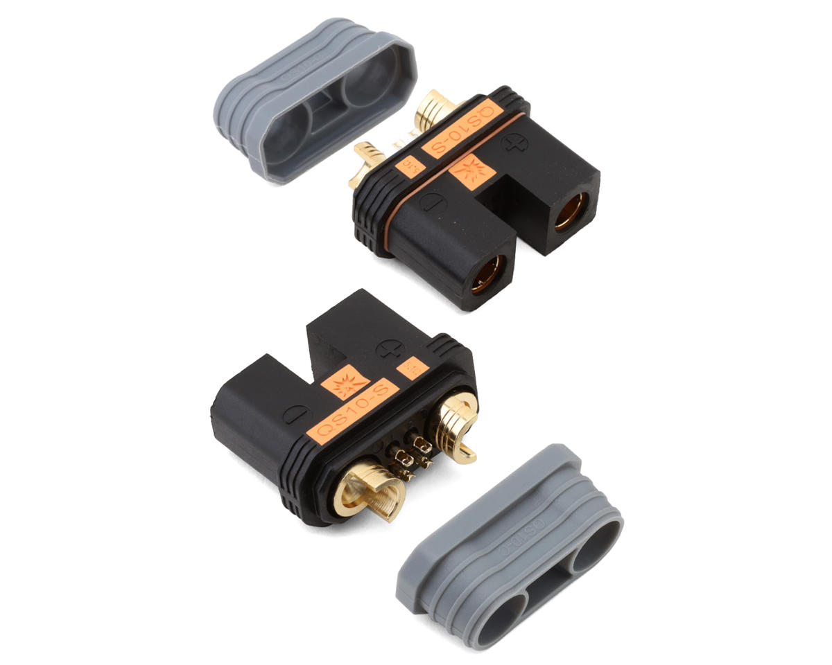 Samix QS10 Anti-Spark Connectors (2 Female) [SAMCQS10-002F] - AMain Hobbies