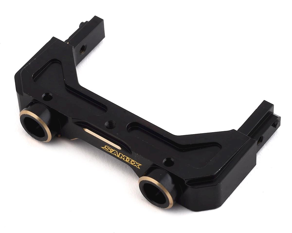 Samix SCX10 II Brass Rear Bumper Mount Black SAMSCX2 4061 AMain