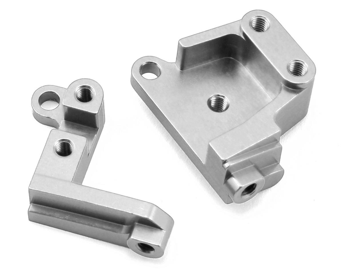 ST Racing Concepts SCX10 II Aluminum Servo Mount Brackets (Silver ...