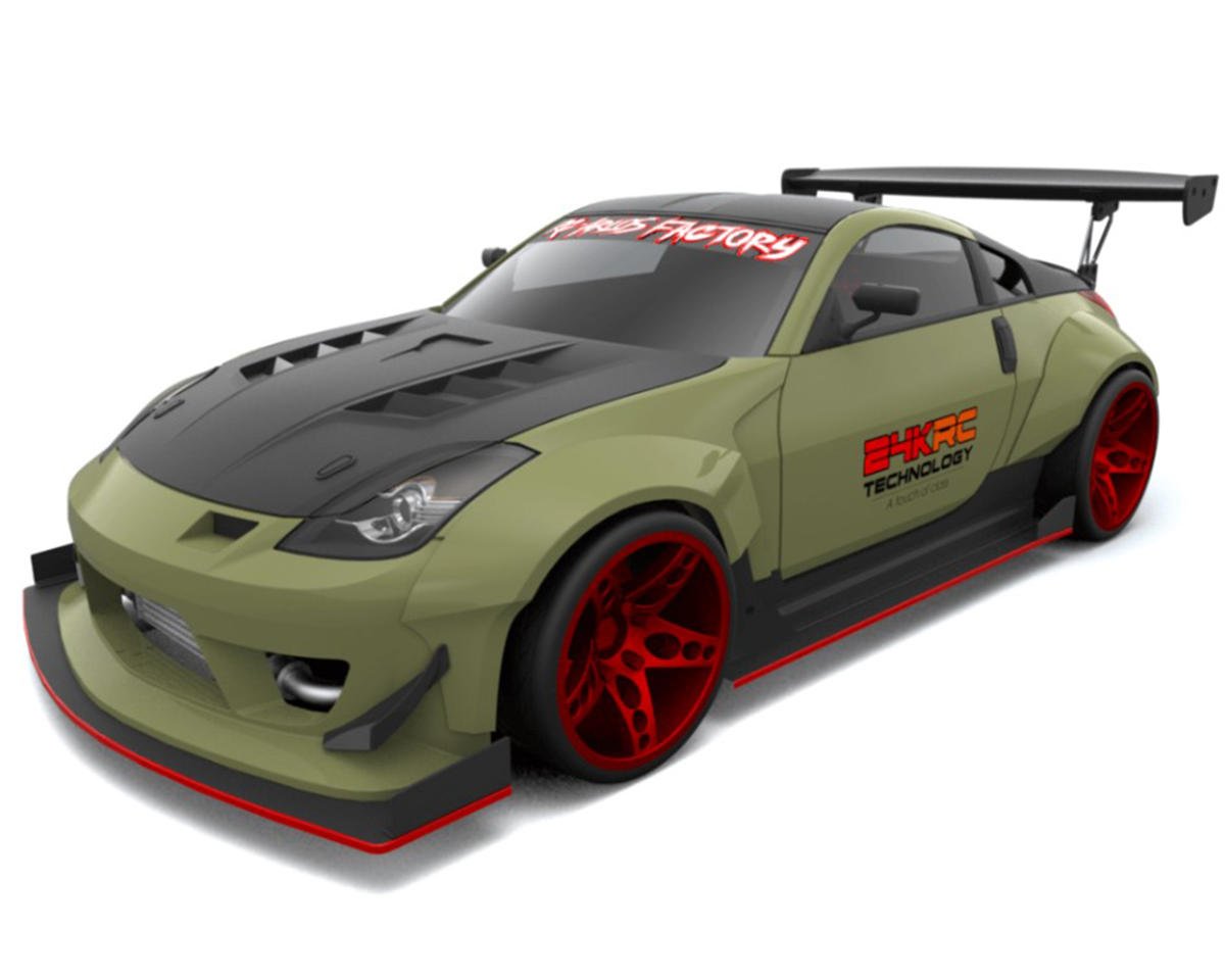 24K RC Technology 1/10 Brian McCann '05 Nissan 350Z Drift Body 