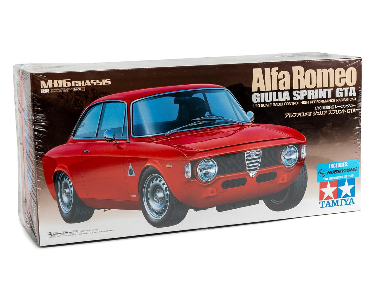 Tamiya Alfa Romeo Giulia Sprint 1/10 Electric 2WD On-Road Kit (M-06 ...