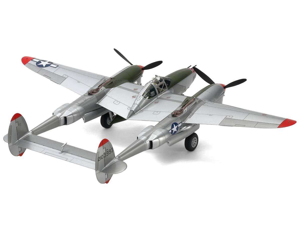 Tamiya Lockheed P-38 J Lightning 1/48 Model Airplane Kit [TAM61123 ...