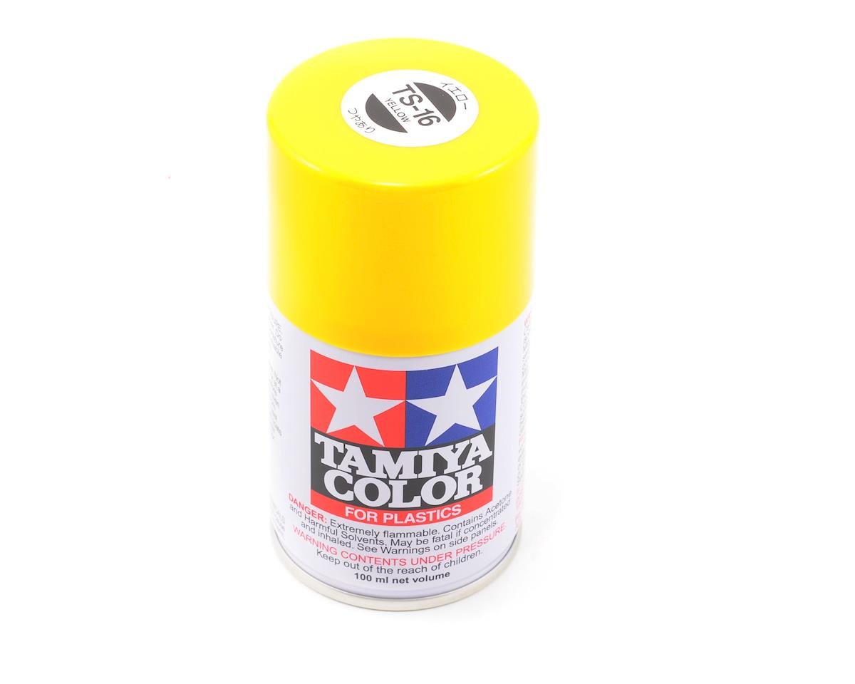 Tamiya TS-16 Yellow Lacquer Spray Paint