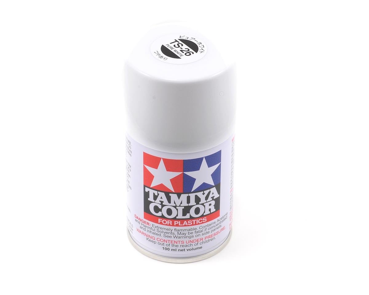 Tamiya TS-26 Pure White Lacquer Spray Paint