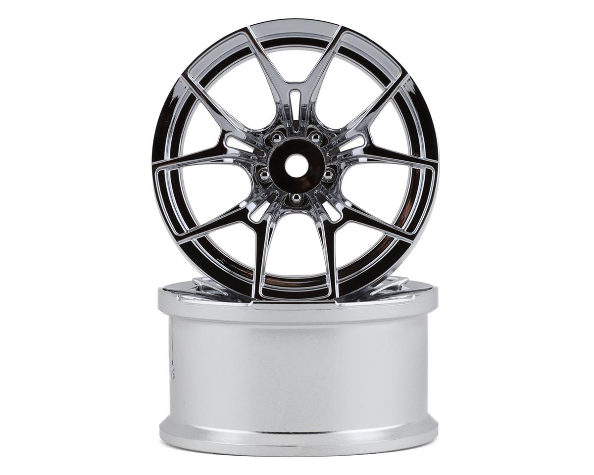 Topline FX Sport Multi-Spoke Drift Wheels (Chrome) (2) (6mm Offset)  [TDW-068CS]