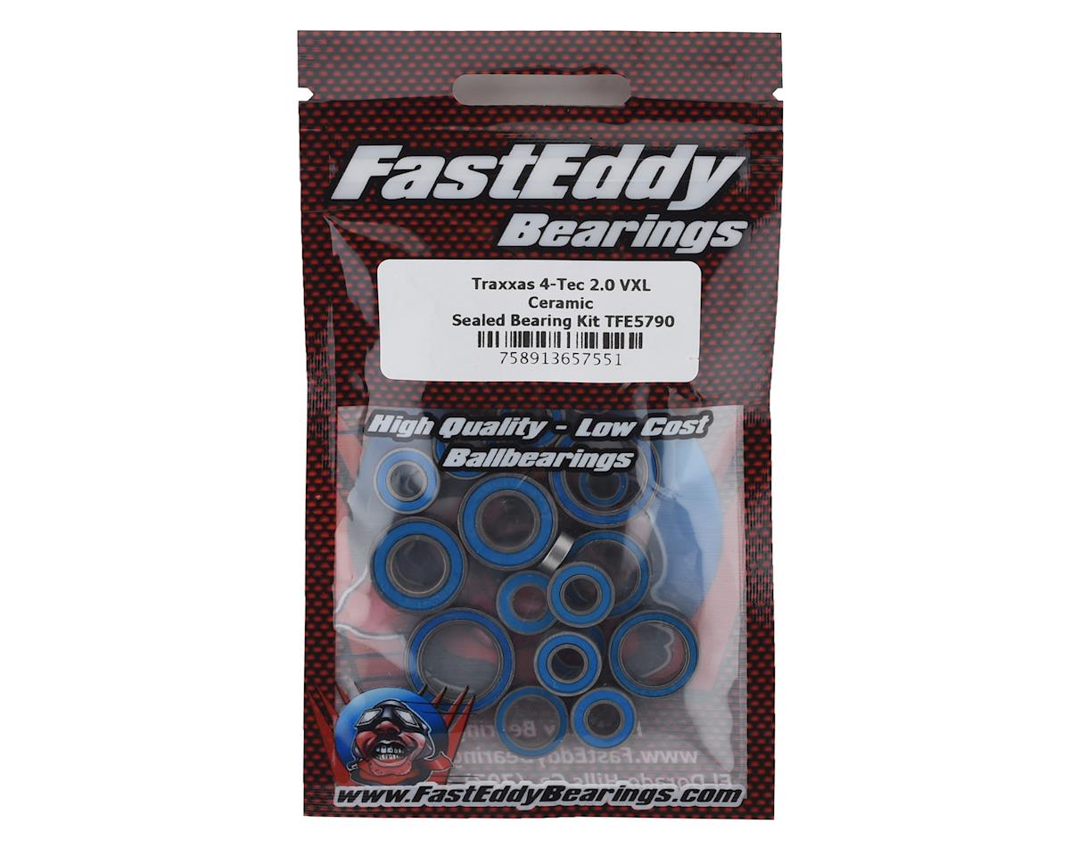 FastEddy Ceramic Rubber Sealed Bearing Kit for Traxxas 4-Tec 2.0 VXL ...