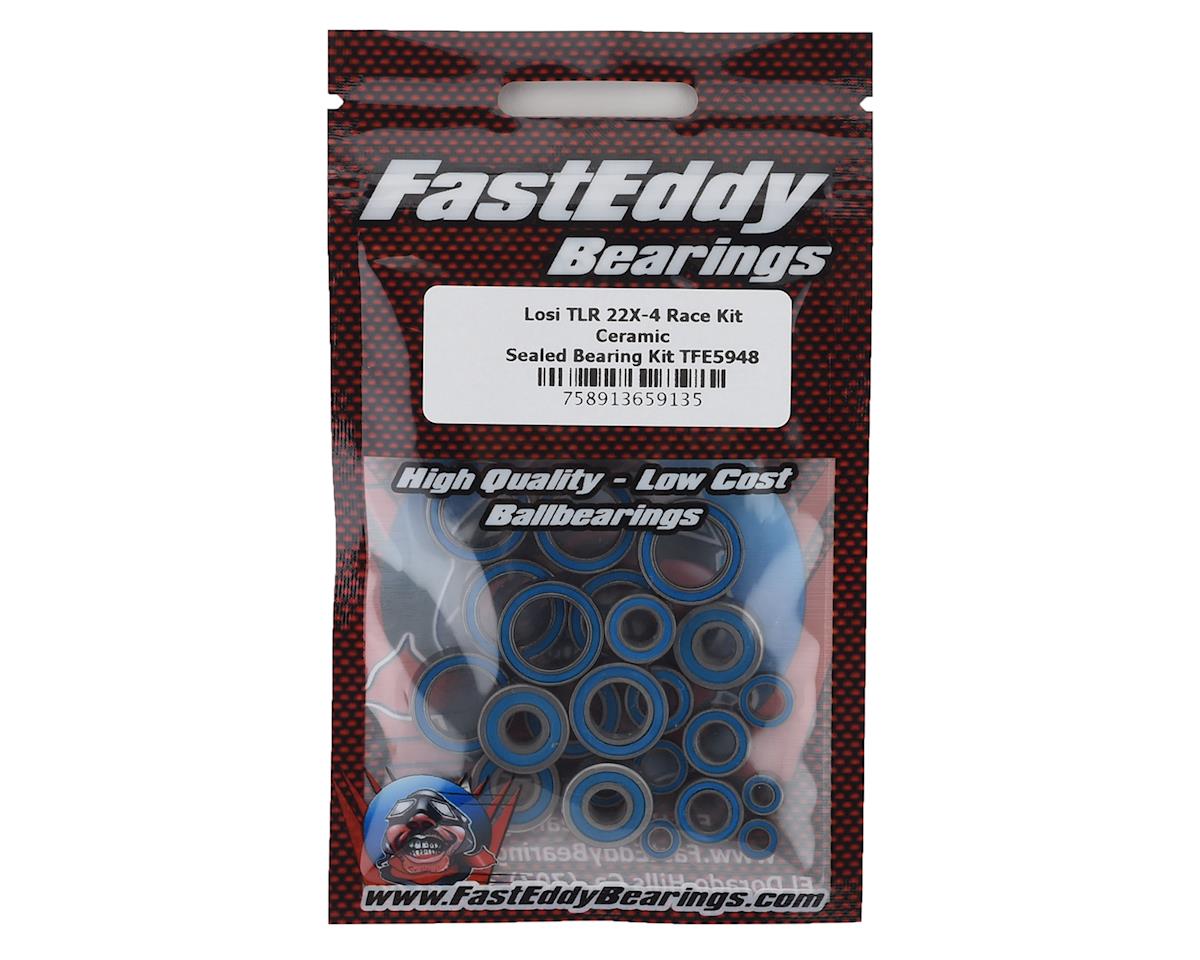 FastEddy Losi TLR 22X-4 Race Kit Ceramic Sealed Bearing Kit [TFE5948 ...