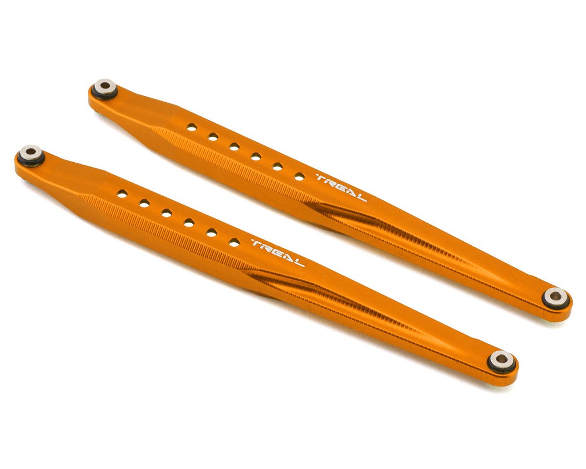 Treal Hobby Axial RBX10 Ryft Aluminum Rear Trailing Arms (Orange) (2 ...